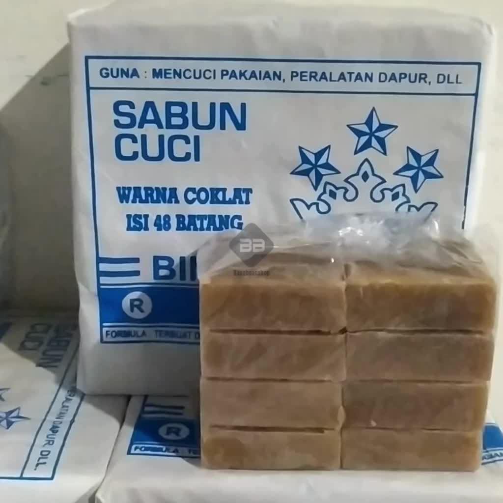 Sabun cuci ajaib Bintang mahkota 1 pak isi 8pcs Soap