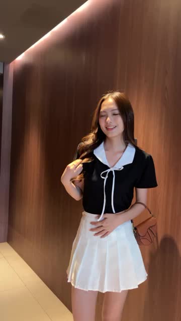 [ Maureen ] Areum Top - atasan wanita korean style murah Pita