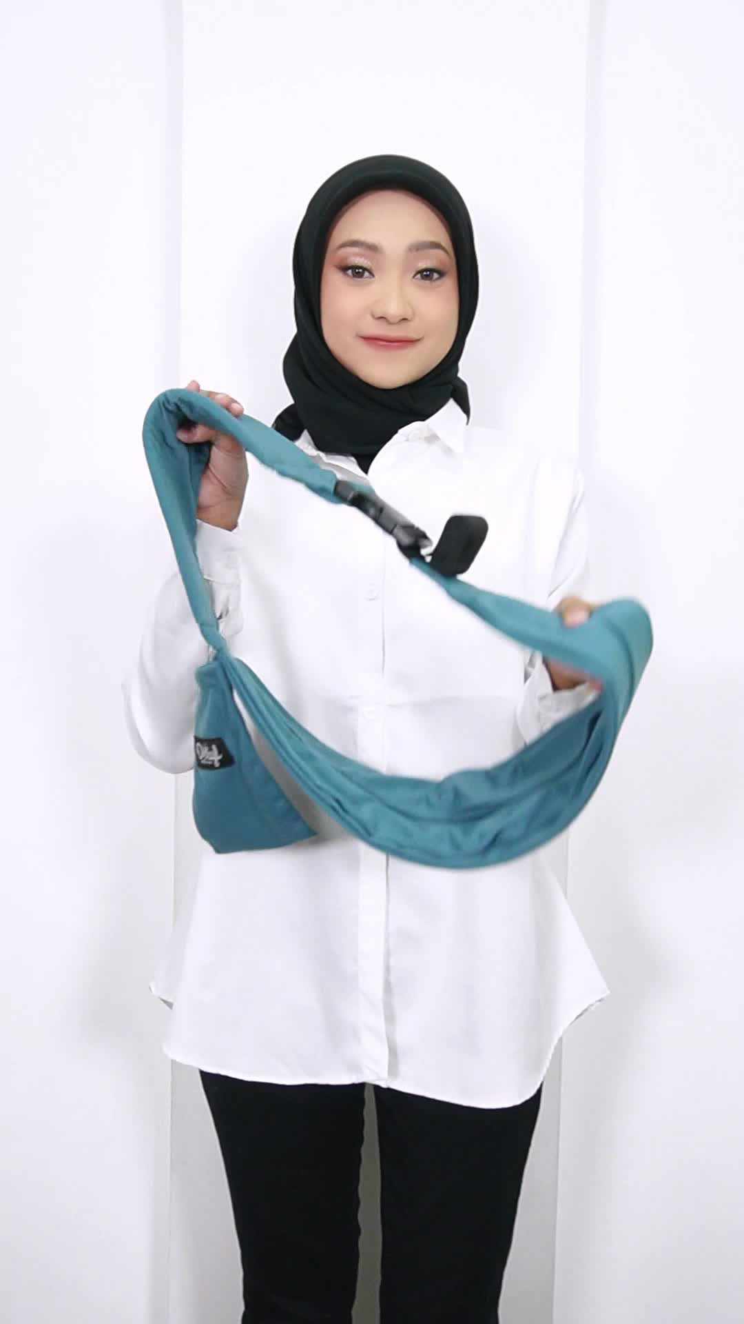 Deryl Gendongan Bayi Instan tanpa size Baby pouch Adjustable Dengan Busa Empuk Di Pundak
