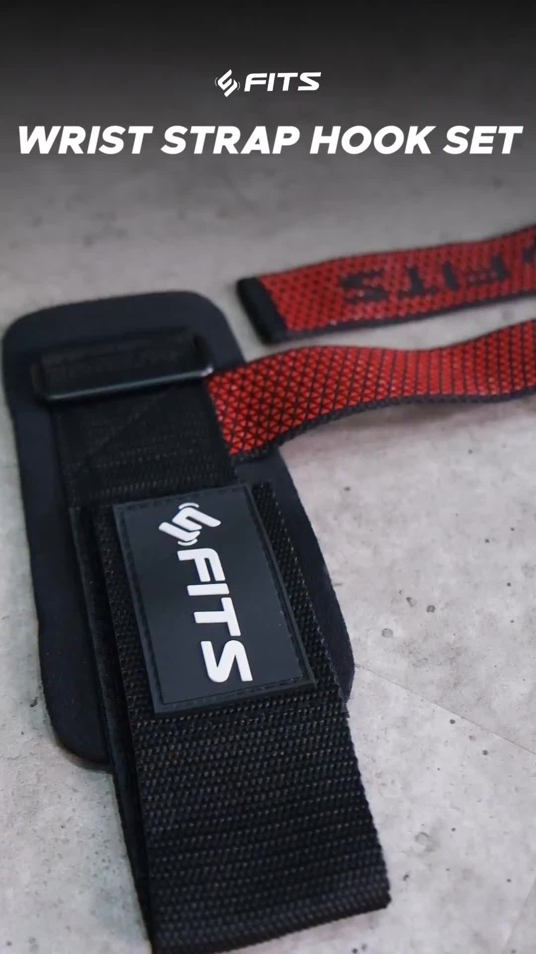 SFIDN FITS Strap Hook Set Wrist Wrap Strap Lifting Gym Olahraga