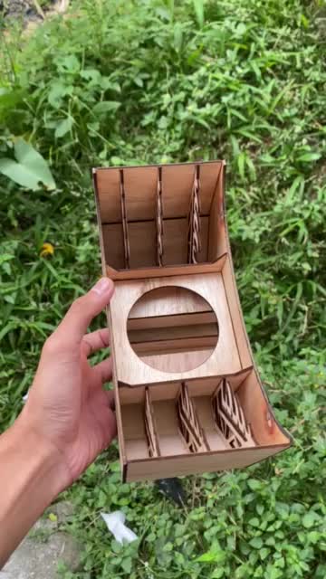 BOX VENOM 3 inch dipotong dengan mesin cnc laser