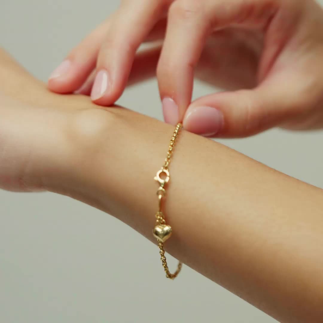 Aurum Lab Gelang Emas 9K - Viola