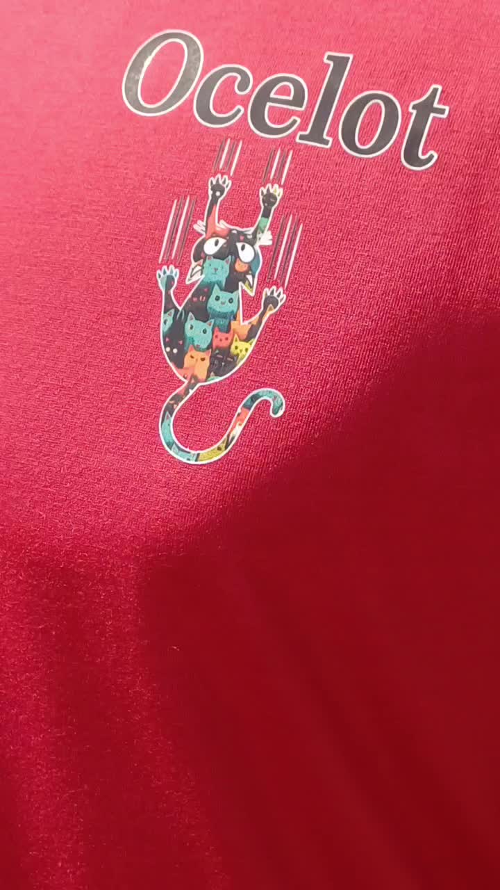 Ocelot Kaos Oblong Lengan Panjang Pria dan Wanita Distro Dewasa Bahan Pe 24s Soft Sablon Digital DTF - Baju Atasan Keren