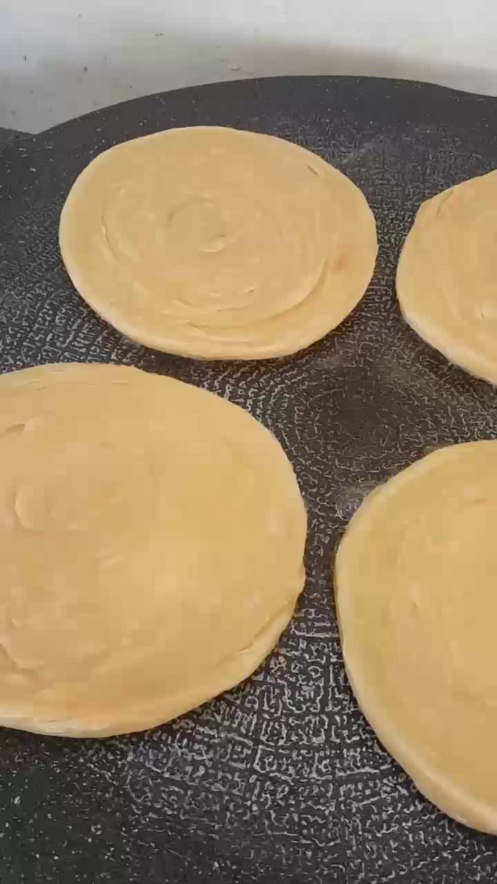 ROTI MARYAM ORIGINAL MINI ISI 10 PCS - Roti Canai Paratha India dengan Rasa original Homamade produksi Tiap Hari - Frozen, Original bisa ditaburi sesuai selera