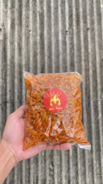 MAKARONI CIKRUH 1/4 DAUN JERUK | CEMILAN PEDAS GURIH TIDAK KERAS Food  Snacks