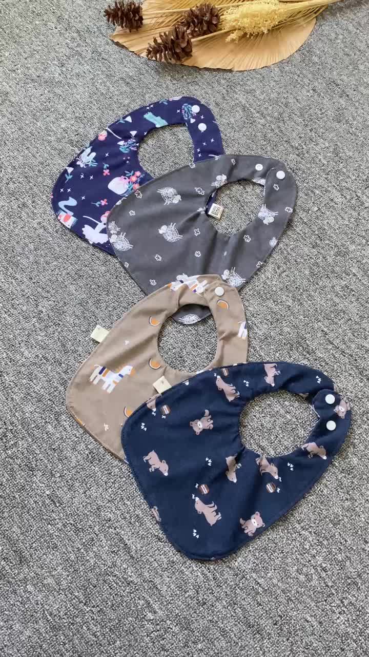 BABYLEON Clemek Bayi Bibs Apron Bayi Celemek Lucu Celemek Bayi Perlengkapan Bayi BY-65-80