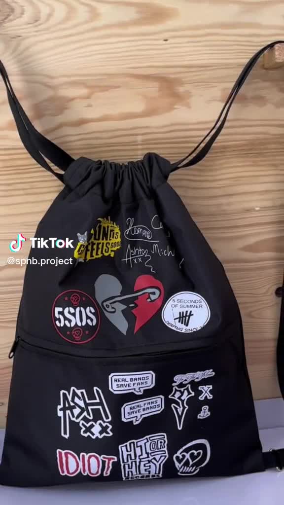 Tas Serut Unisex Anti Air Motif SOS