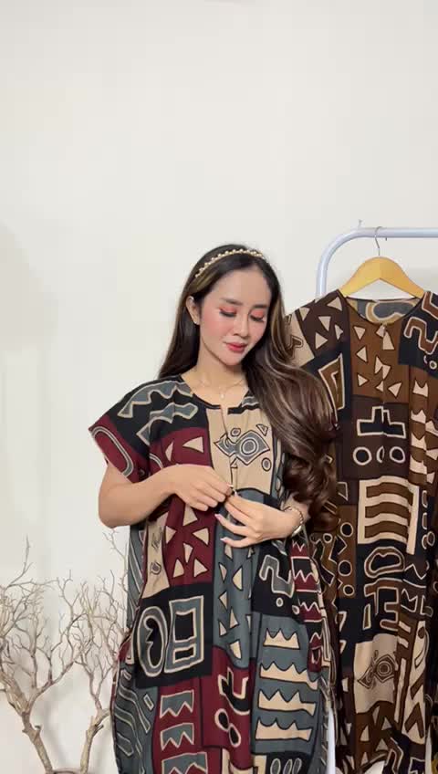 Paket Hemat Daster Jumbo 100ribu Dapat 3pcs Motif Raisa LD 140cm PB 110cm Bahan Rayon Busui Friendly