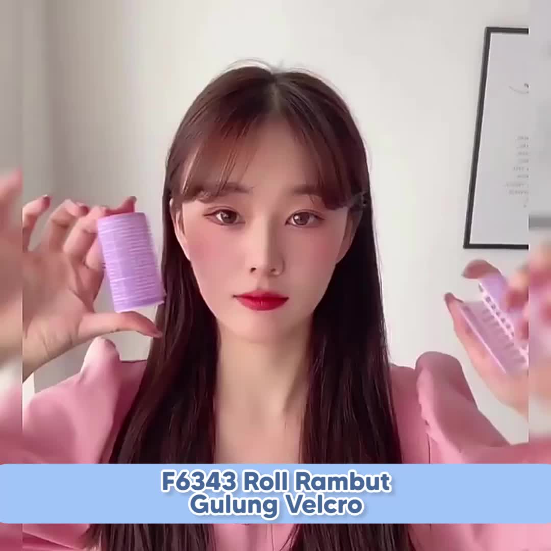 BISA COD F6343 Hair Roll Pengeriting Rambut / Hair Curler Roller Polos Kering