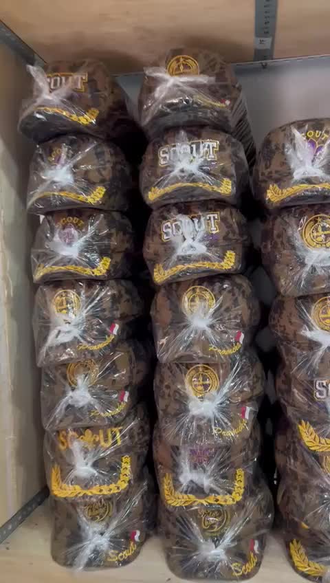 TOPI LORENG PRAMUKA INDONESIA BORDIR RAPIH TERPOPULER/TERLARIS/TERMiURAH Anak Dewasa