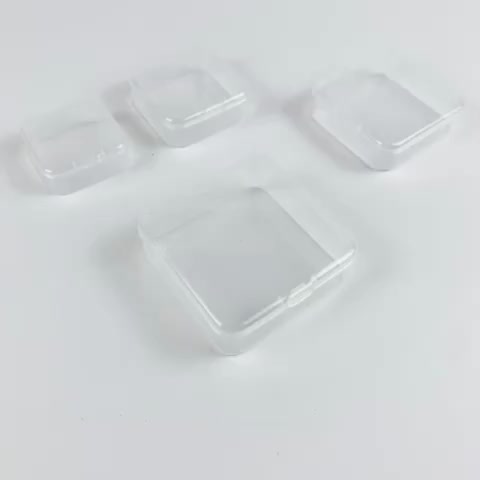 SAMOYED BX-SE-757525 Tempat / Kotak Plastik PP Penyimpanan Kecil Serba Guna / Plastic Storage Box 7.5 x 7.5 x 2.5 / 7,5 x 7,5 x 2,5 cm (Aksesoris / Pernak-Pernik / Perhiasan / Obat / Klip / Peniti / Jarum / USB / Memory Card)