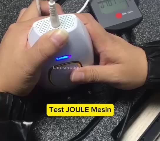 IPL Alat Laser Premium Penghilang Perontok Bulu Ketiak Kaki Tangan Kemaluan Permanen Permanent IPL Hair Removal Home Device with Cooling System Tanpa Sakit Tanpa Gel GARANSI 1 TAHUN HYB Tubuh Terapi