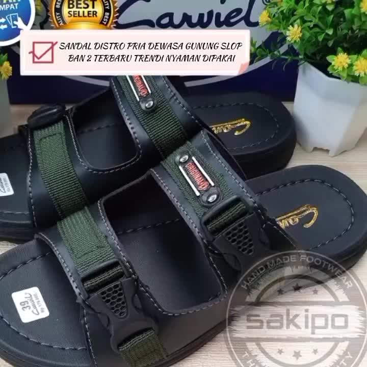 Sendal Pria Distro Canvil untuk Gaya Kasual Sandal