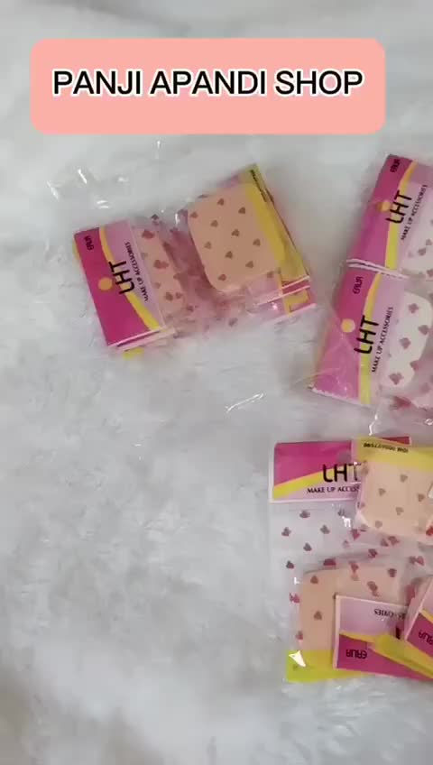 Spons Make Up Bedak Tabur Dan Padat Halus LHT | PANJI APANDI SHOP Wajah