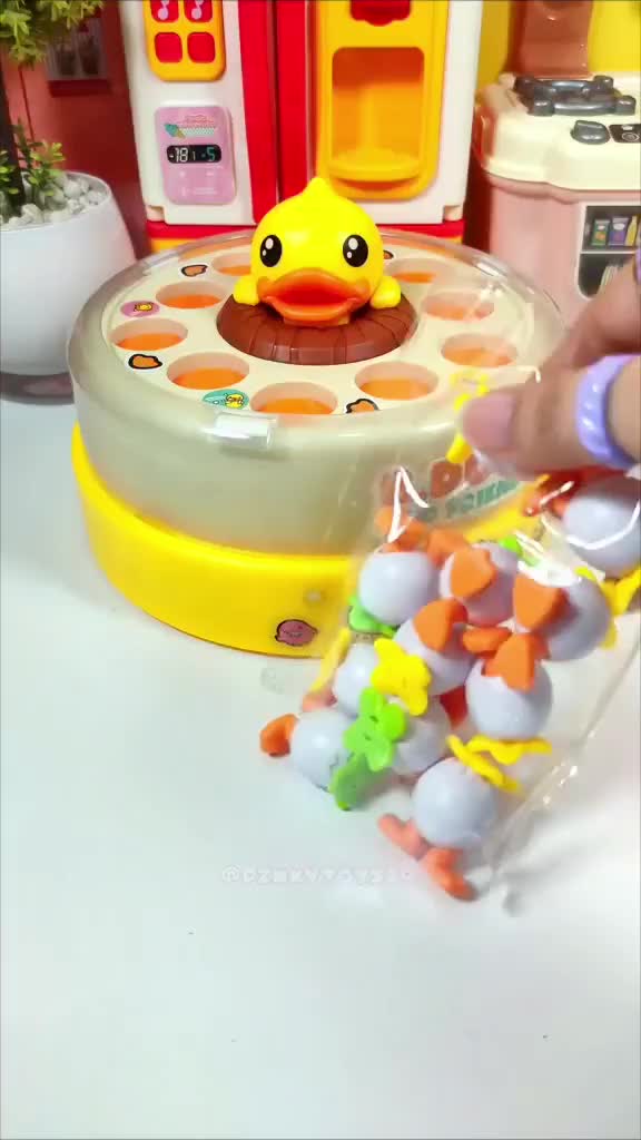 Mainan Anak Bebek Lompat Bounce Duck Mainan Edukatif Interaktif Lucu Bebek Tangkap Permainan
