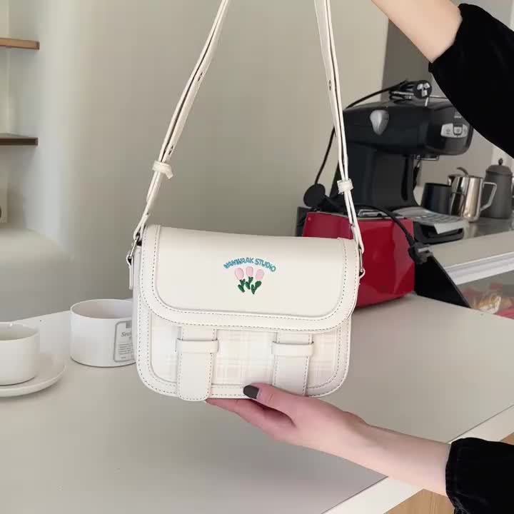 Musim Panas Lucu Tas Cambridge Tas Tahu Ketiak Tas Bahu Utusan Berkualitas Tinggi Wanita