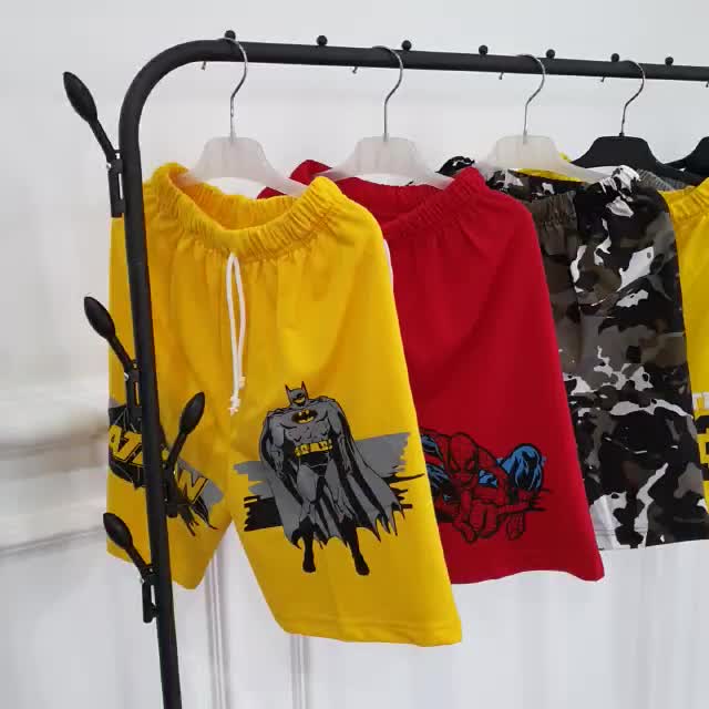 Celana pendek anak D&C size 3-10 Tahun Motif Fashion
