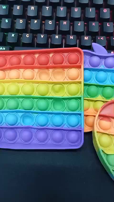 HADIAH KADO MAINAN SENSORIK MOTORIK ANAK VIRAL PENCET POP IT FIDGET TOYS