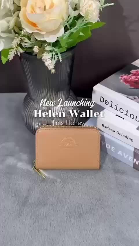 JIMS HONEY DOMPET WANITA LIPAT CLOWY PLUS WALLET DOMPET KARTU FREE BOX Kulit Uang