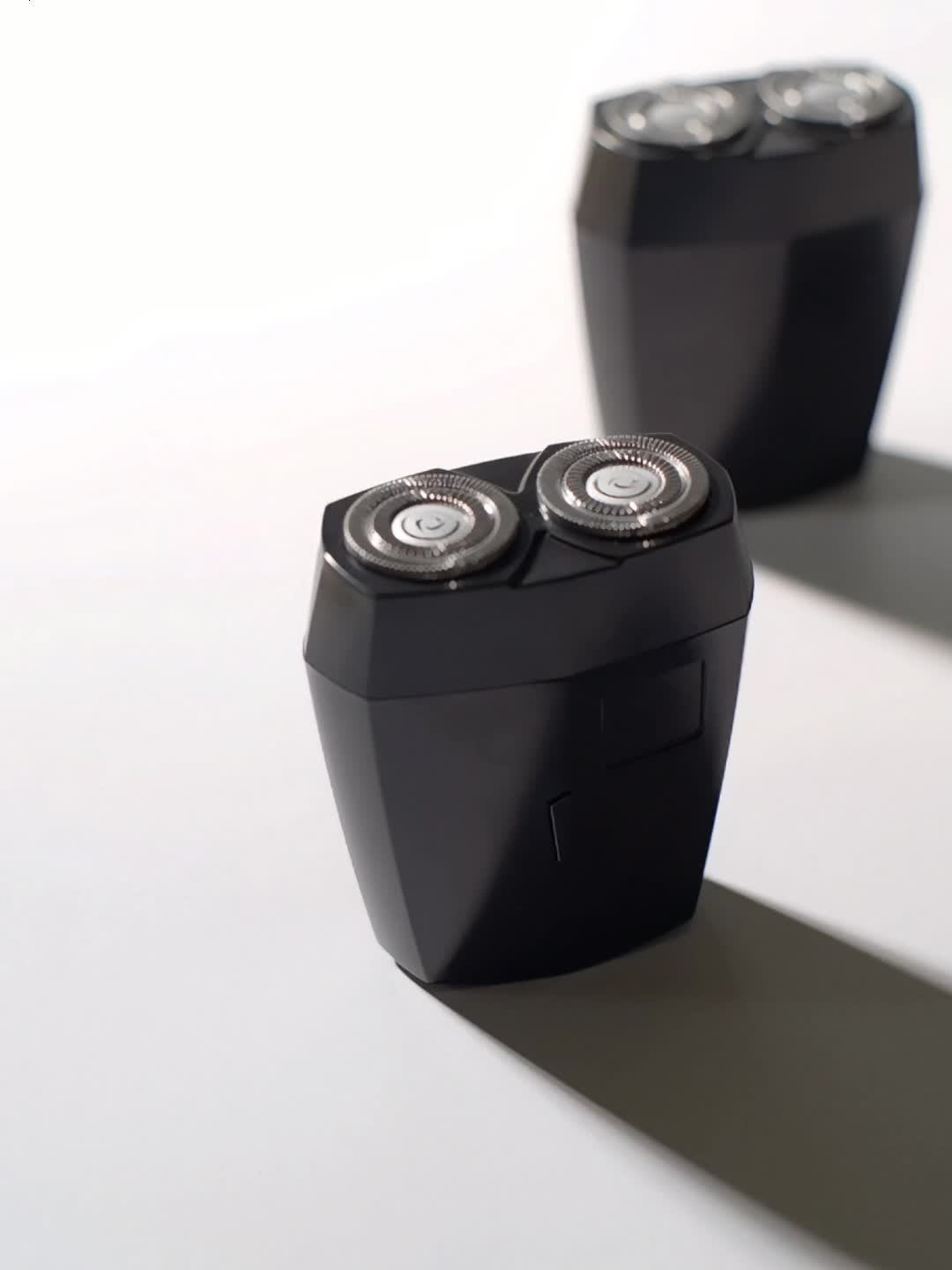 Pencukur Listrik Teknologi Jerman - Jaring Double Ring Halus Mata Pisau Magnetik Mudah Dibersihkan Mata Pis Type-C Fast Charging - 30 Menit au Ganda Magnetik, Charger Type-C 1 Jam, Garansi 1 Tahun Wajah Jenggot Elektrik
