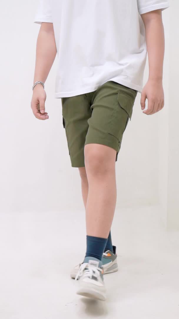 Otsky X Cavier Celana Cargo Short Army All Size