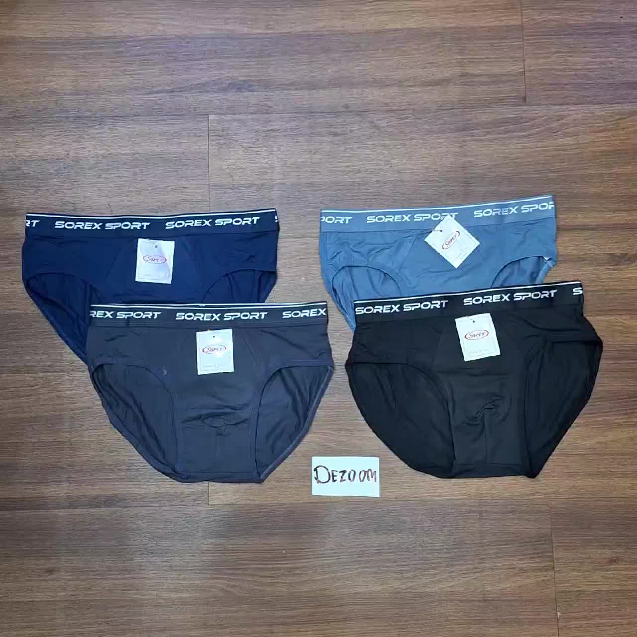Celana Dalam Pria Segitiga Sorex 3903 Bahan Spandex Super Soft Lembut Melar Polos