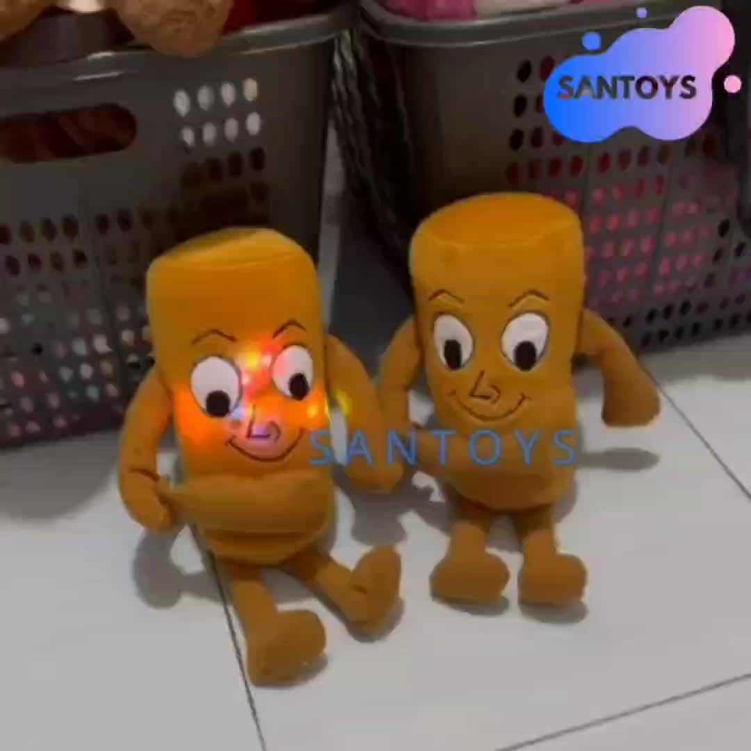 BONEKA ANOMALI TUNG TUNG SAHUR 35 CM PAKAI LAMPU LED Mainan Anak Populer