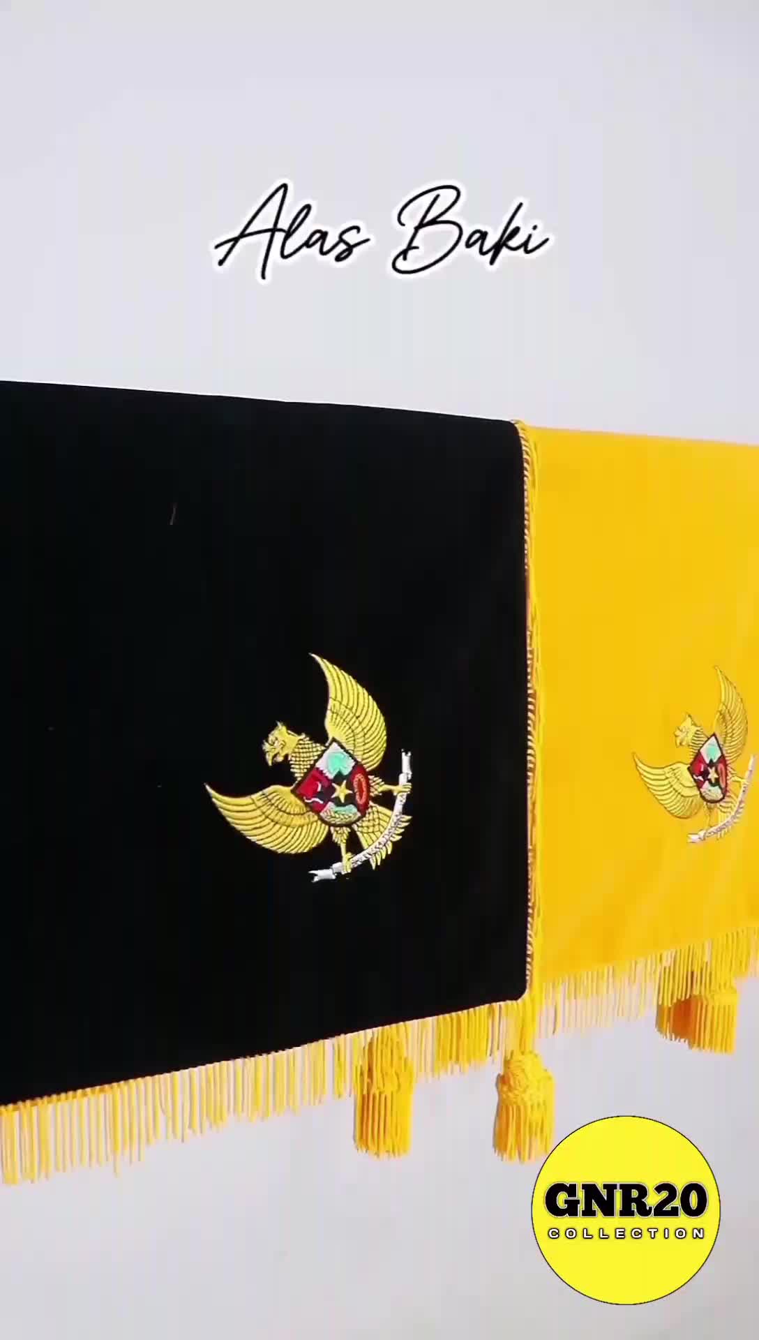 ALAS BAKI bludru alas baki upacara alas baki garuda bludru MERAH KUNING alas baki serbaguna