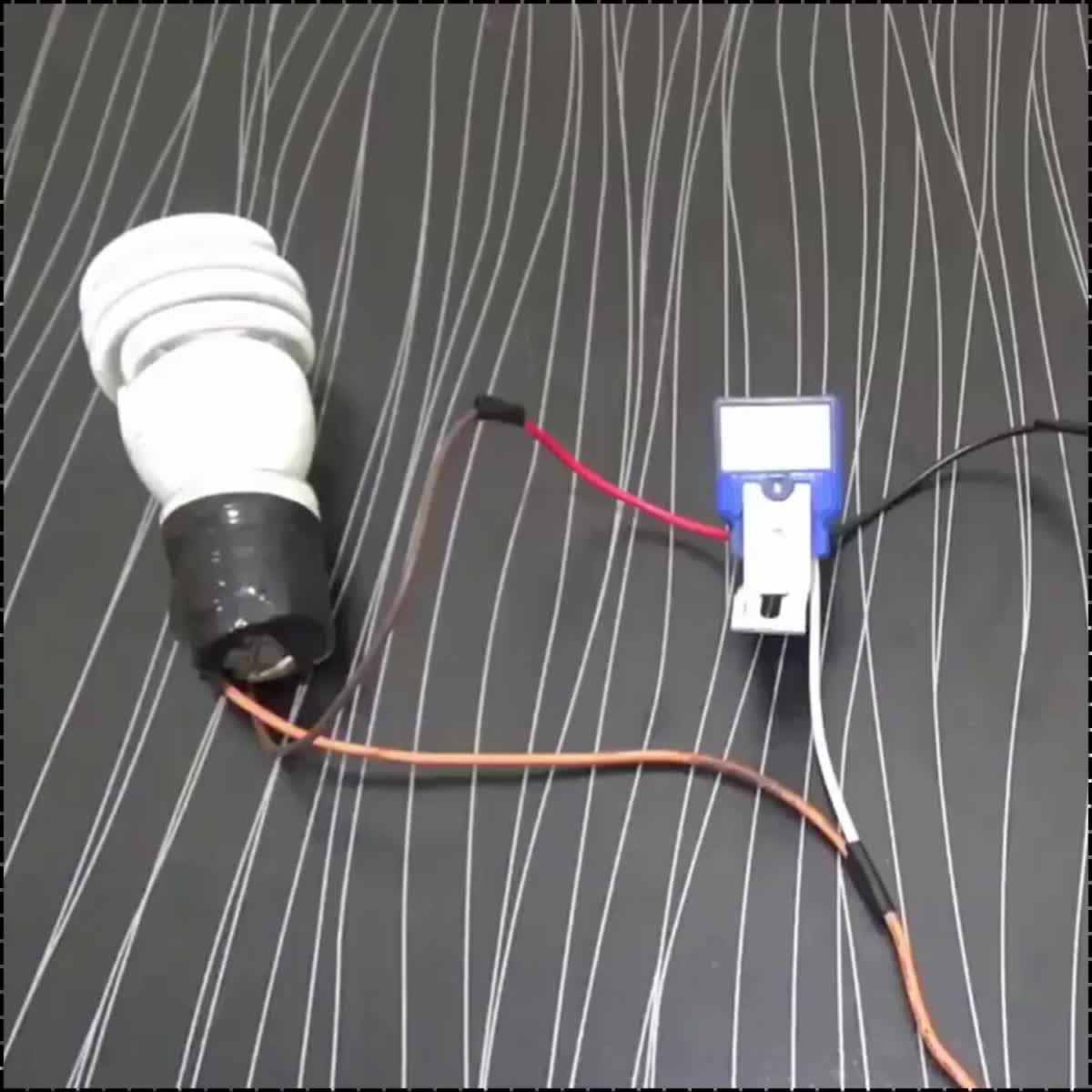 Photocell Photo Cell AS10 10A Saklar Sensor Cahaya Otomatis Lampu LED Siang Malam Waterproof 220V DC 12V