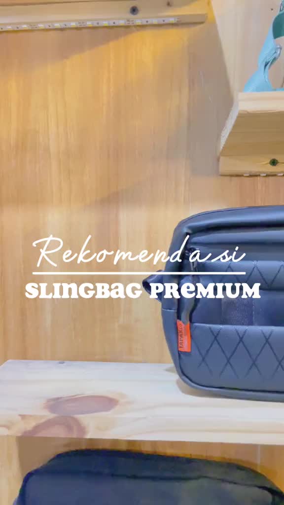 TAPAXCO Tas Selempang Pria Terbaru Slingbag Nether Waterproof 2in1 Slingbag Handbag Kasual Lokal Original
