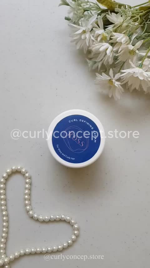 Curly Concept - ROSS - Curl Defining Cream, Shampoo Sulfate Free & 3in1 Conditioner