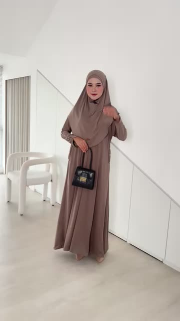 Daleela Abaya by Kaivdaily | Gamis Abaya Jersy Umroh One Set Kerudung Gamis Abaya Busui Friendly Abaya Jersey Abaya Daily Abaya Murah Abaya Adem Dress Abaya