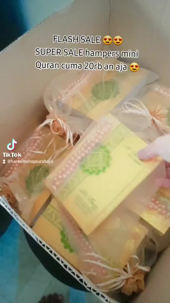 SOUVENIR ALQURAN TASBIH HAMPERS MINI KADO