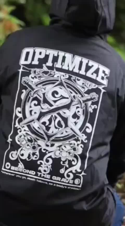 Jaket Parasut Cagoule optimize one piece untuk Pria dan Wanita Casual Keren Distro Hitam