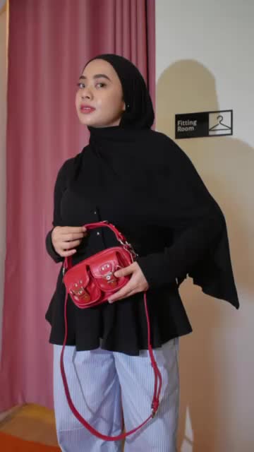 AEIRAH.ID EVEE Bag Tas Selempang dan Handbag Wanita Material Premium: Kulit sintetis glossy berkualitas tinggi, tahan lama & tampilan mewah Cocok untuk kuliah, kerja, hangout, hingga kencan