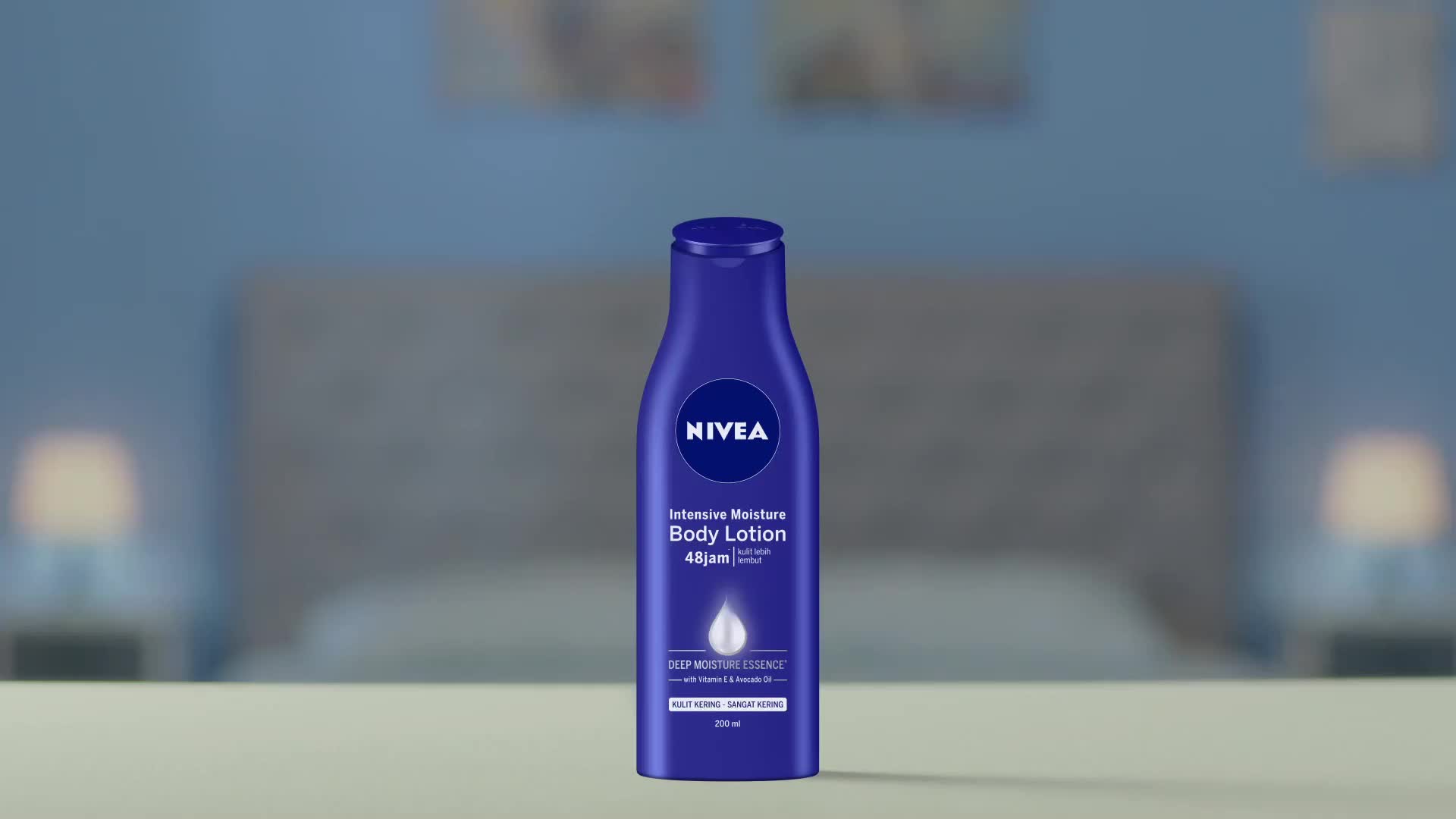 (PAKET HEMAT ISI 2) NIVEA Body Lotion Intensive Moisture 380ml - Hand body lotion mositurizer 48 jam body care kulit kering kasar bersisik pecah-pecah memperbaiki skin barrier pelembab melembutkan badan - Vitamin E, Grapeseed oil, Avocado oil, Hydra IQ
