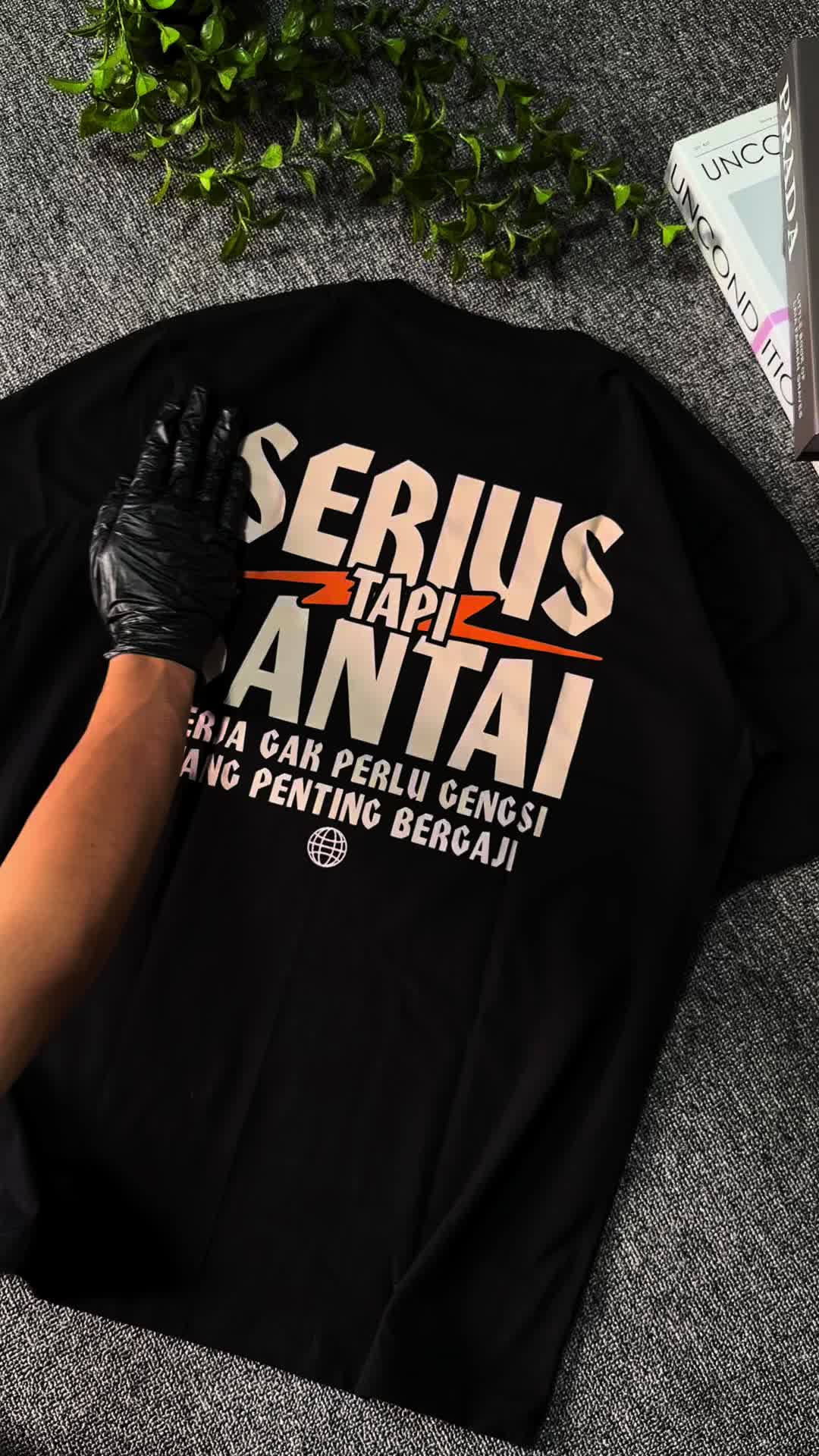 Kepswell Kaos Serius Tapi Santai - Kaos Premium Cotton Combed 24s Unisex