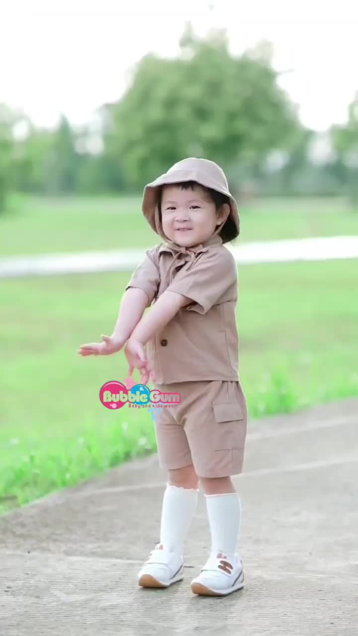 SET SAFARI - SETELAN ANAK 1-4 th Setelan Baju Anak dan Topi