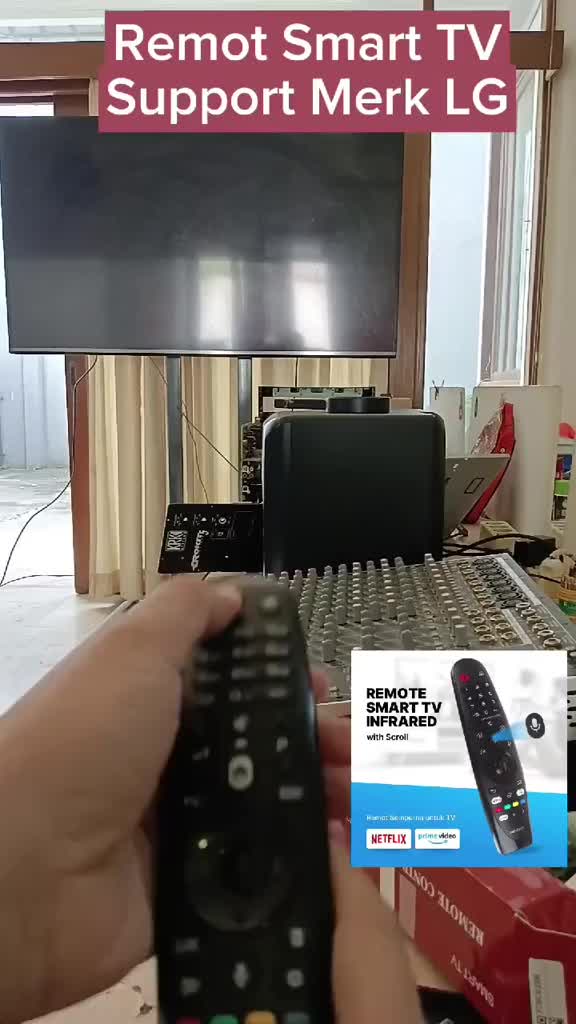 Remote Remot TV Smart TV Infrared Button with Scroll