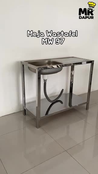 Wastafel/Bak Cuci Piring Mr Dapur MW 97 Portable Knocked Down SoundPad
