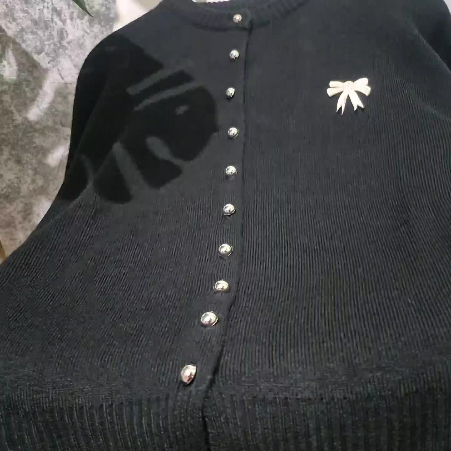 it's me outfit_Kardigan Viola_Full kancing_Rajut Premium
