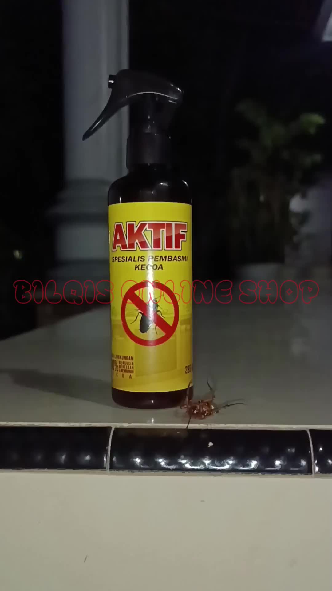 Aktif Semprotan Anti Kecoa Spray Racun Pembasmi Kecoa Kecoak Bugs Buster Terampuh Paling Ampuh