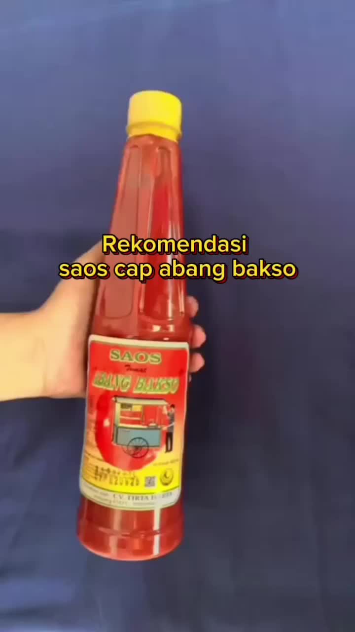 Saos Cap Abang Bakso Kemasan Botol Plastik