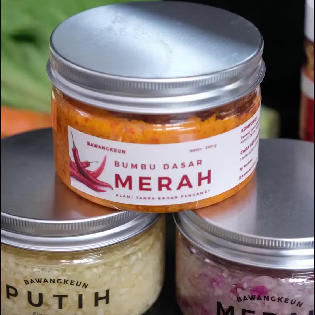 Refill Bawang Putih Cincang Dalam Minyak by Bawangkeun Bumbu Baceman Minced Garlic