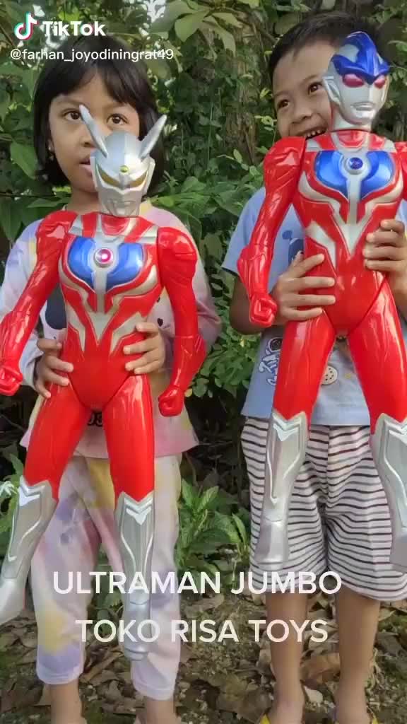 RT- (PROMO) MAINAN ULTRAMAN JUMBO BISA BUNYI PANJANG 65 CM & ANEKA MACAM ROBOT