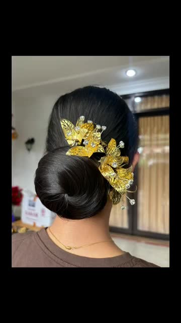 Sanggul jepit cepol/ sanggul modern/ sanggul bali