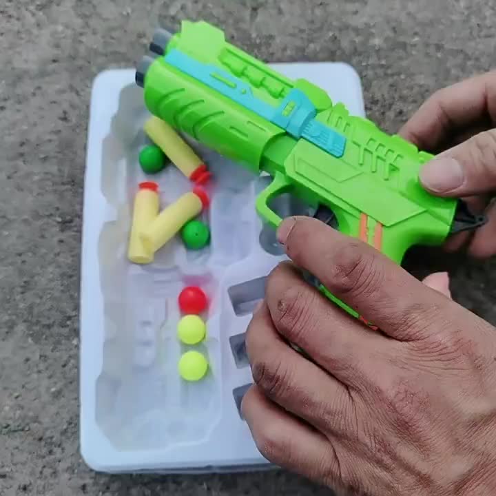 Mainan Anak Tembak Tembakan SOFT BULLET dengan Double Play /Toys