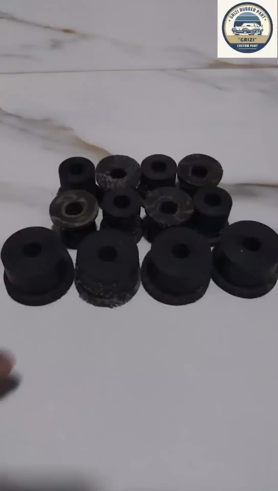 Karet Bosper Bushing Shock Per Granmax Harga 1Set(12Pcs) Ban Bubut Motorcycle