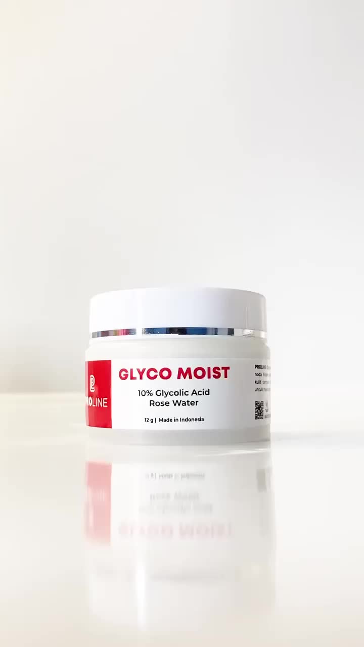Proline Glyco Moist 10% Glyco Acid (30gr) Cream Membantu Menyamarkan Noda Hitam dan Menghidrasi Kulit