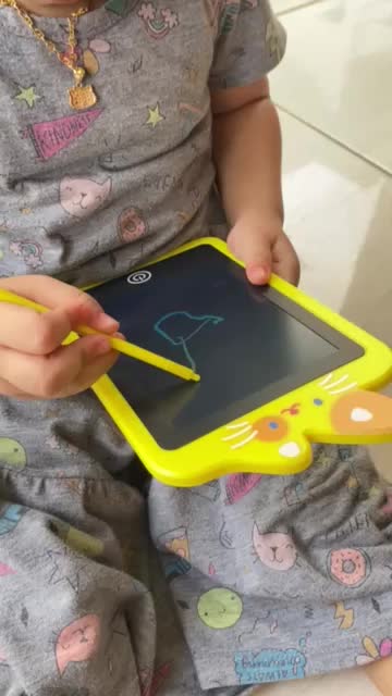 MURAH!!! MAINAN EDUKASI PAPAN TULIS LCD ANAK 8 INC /DRAWING WRITING Toy